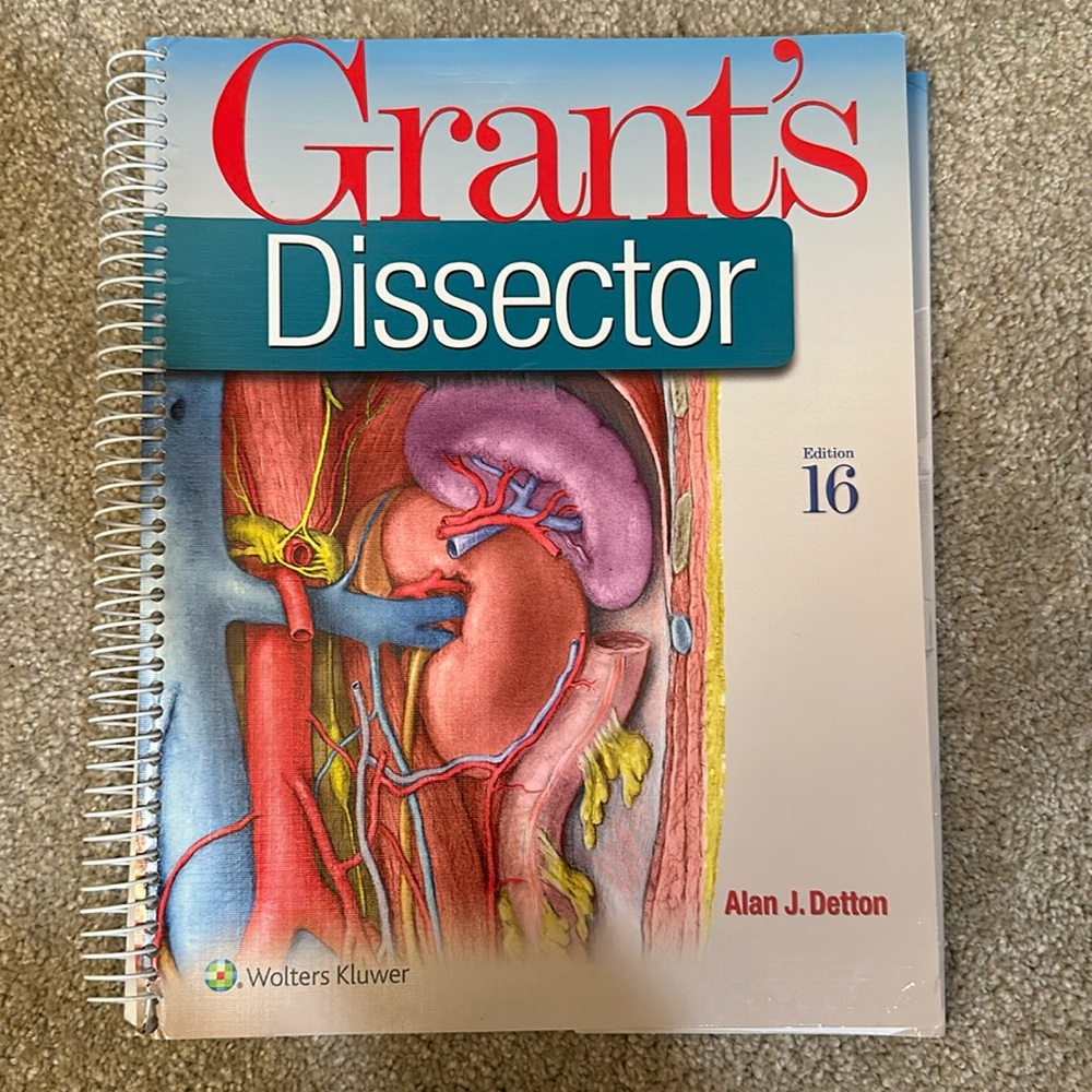 Grant’s Dissector Book/Guide